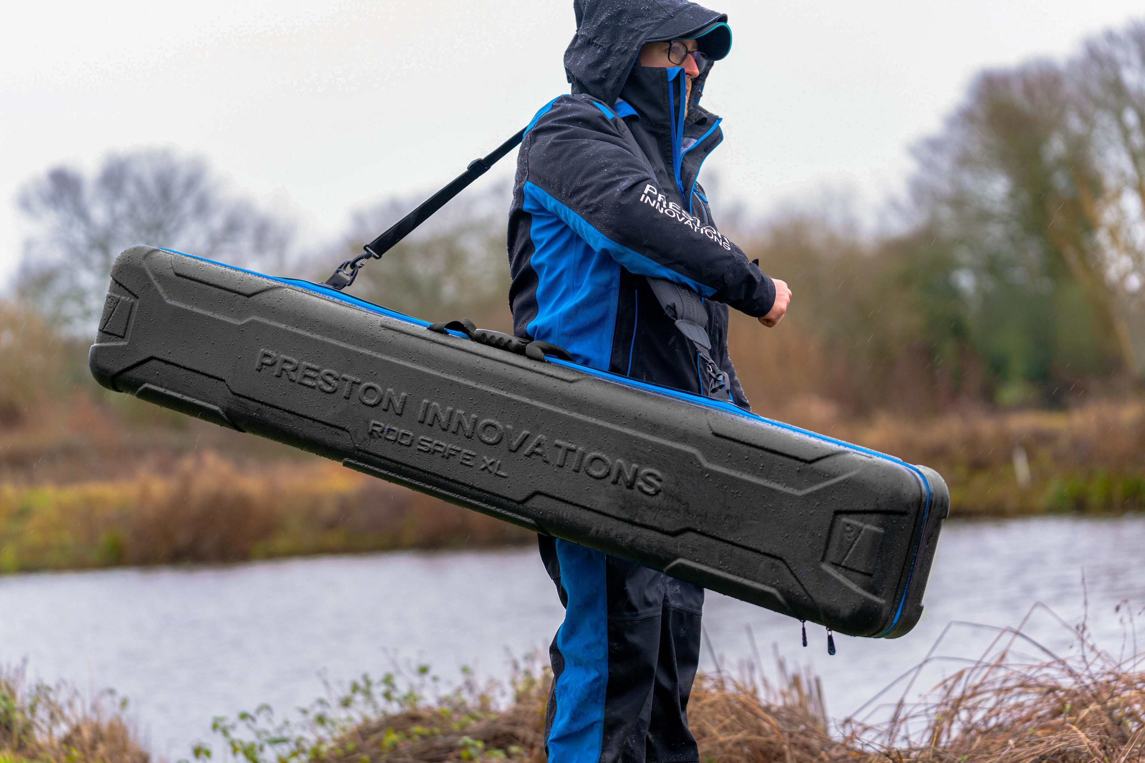 Cassaforte rigida per canne da pesca - XL