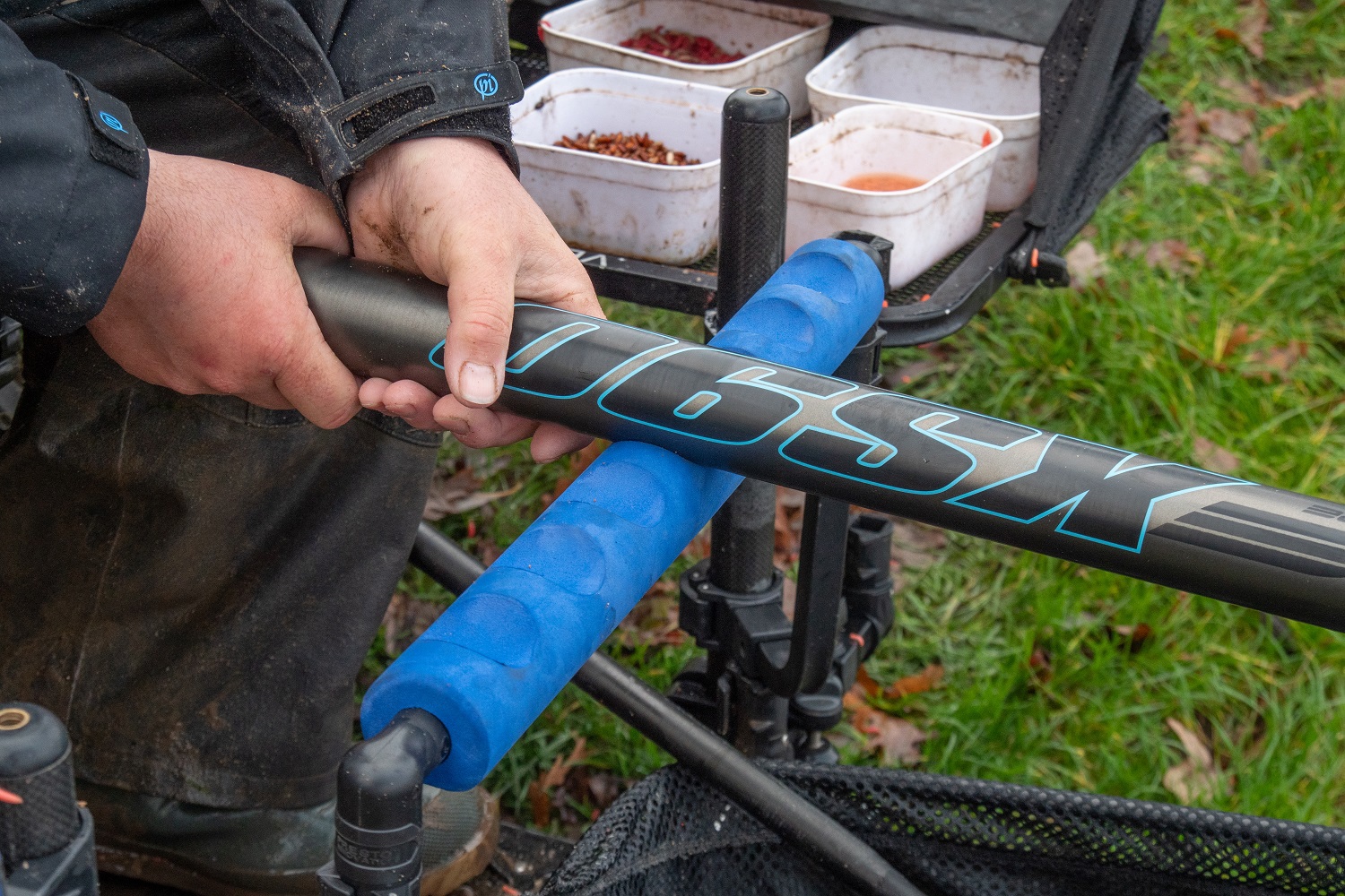 Closeup of pro pole support