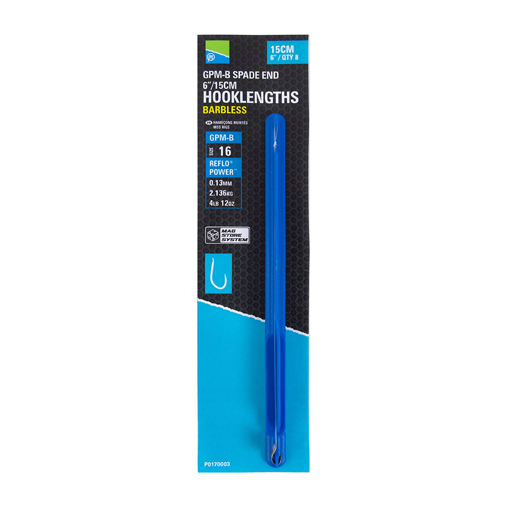 Preston Innovations PR 412 Amo Da Pesca Barbless Misura 20, Con Terminale A Paletta, Per Pesca Sportiva