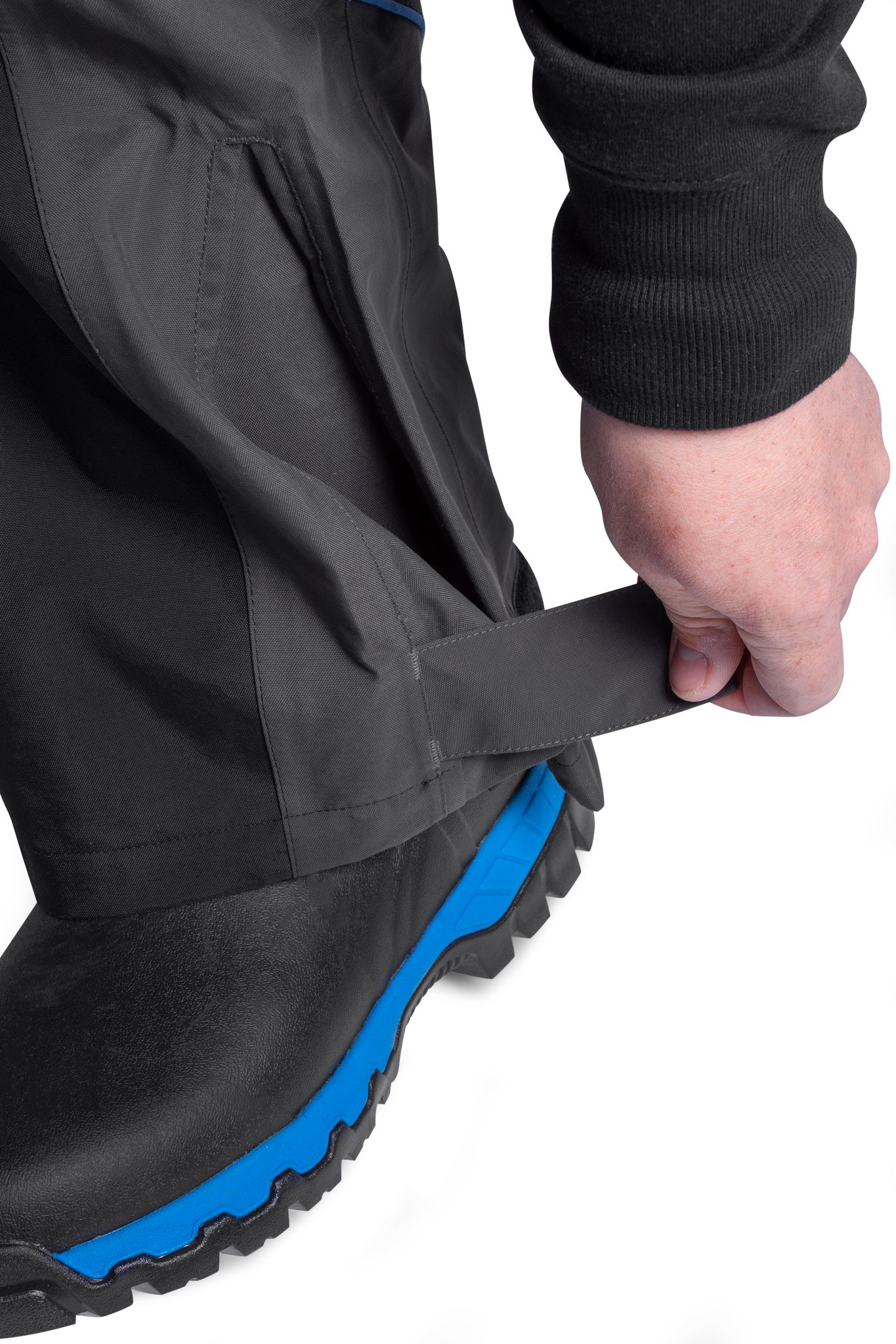 FDX Power Pro Set Uomo: Maglia E Pantaloni A Compressione – Nero/Blu, XL, Traspiranti