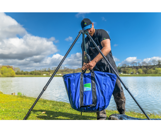 THKFISH Fish Weigh Sling Bag Fishing Unhooking Weigh Sling Bag Digital Scale Protections Mat