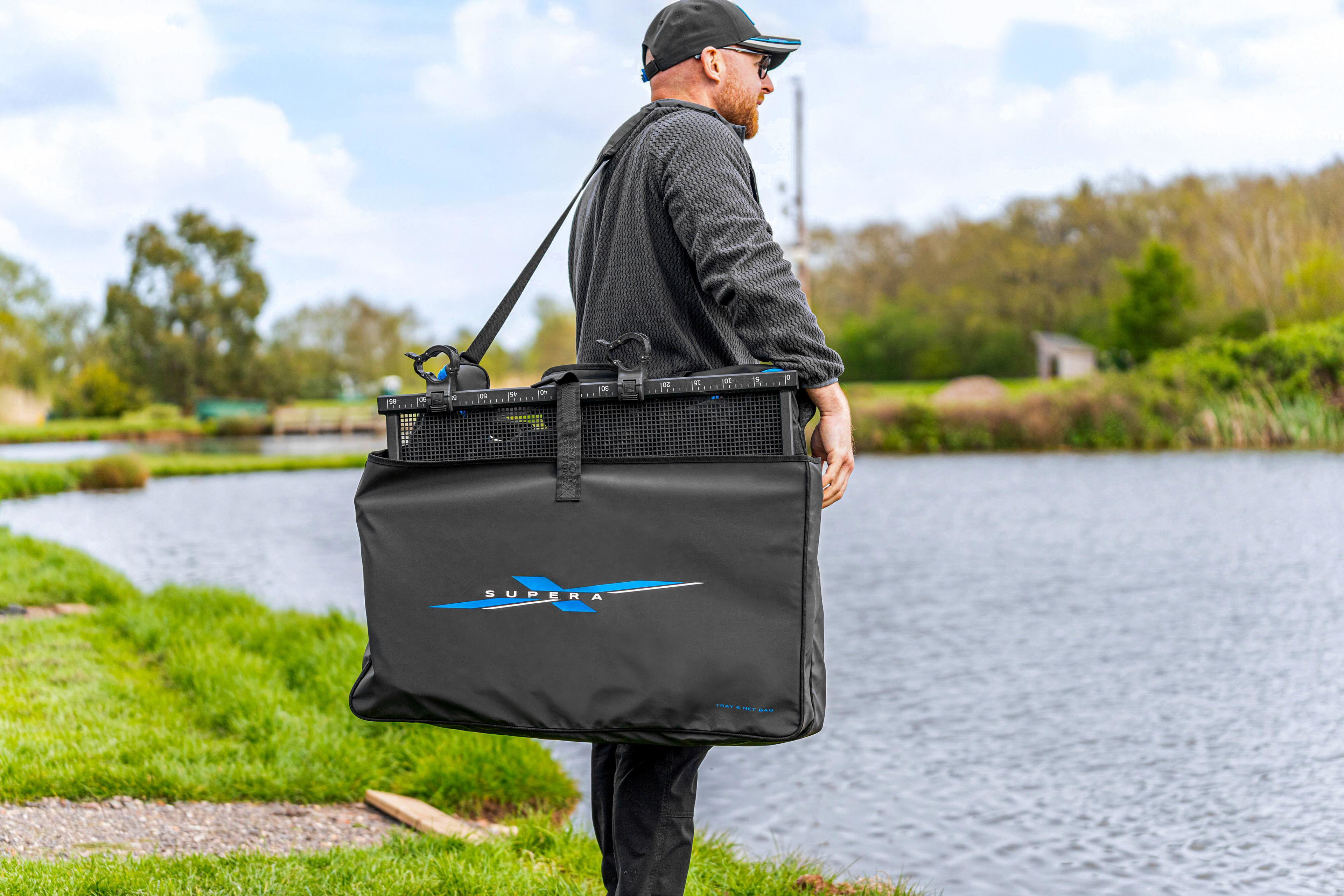 Supera X Tray & Net Bag | UK Match Fishing Tackle For True Anglers