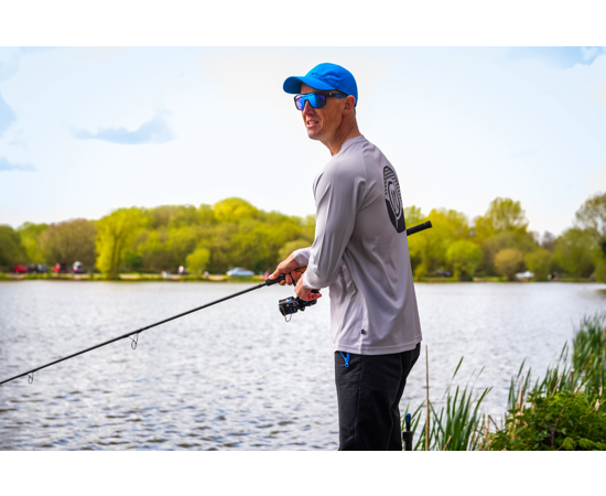 UPF-40 High Performance Gray Sun Protection Shirt